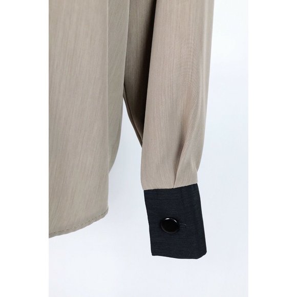 S.G. Sport Collection Size L Tan Black Shirt - Picture 7 of 9